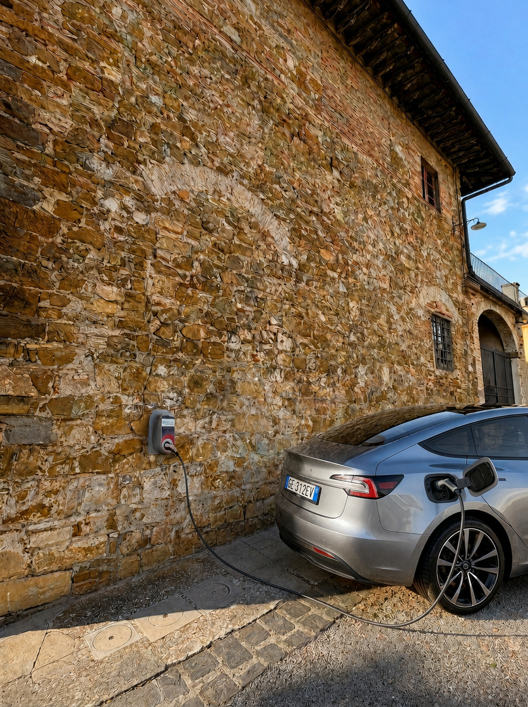 Ricarica Auto Elettrica - Tenuta Torre Rossa